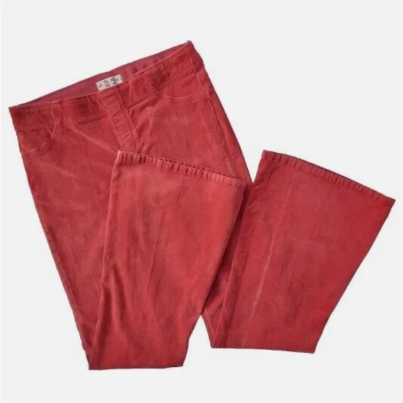 Free People ‘We the Free’ Penny Corduroy Stretch pull-on flare pants - Picture 3 of 5